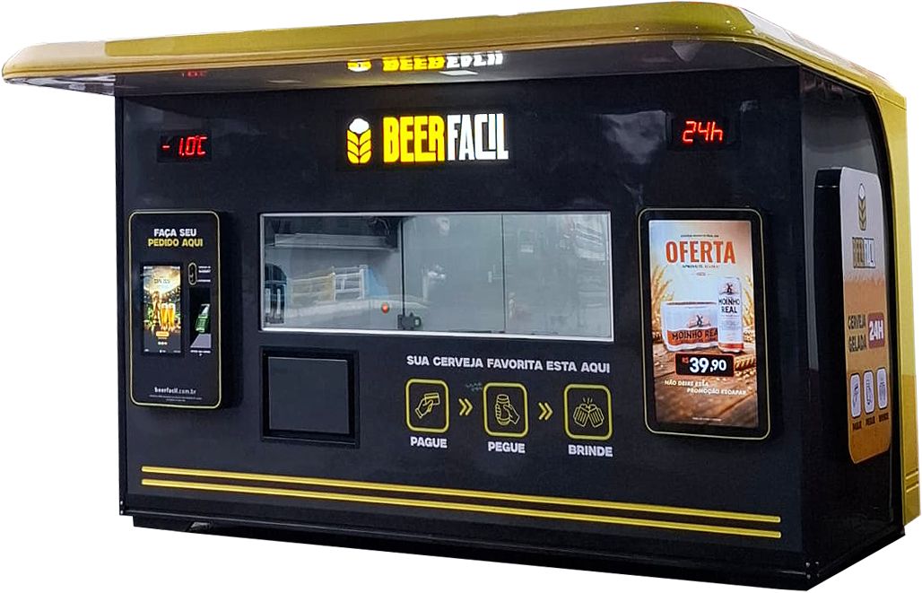 Máquina de autoatendimento Beer Fácil